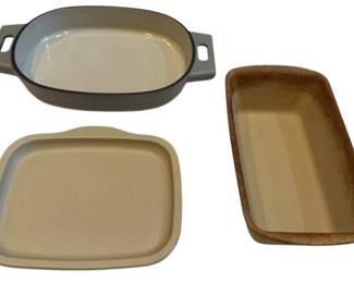The Pampered Chef Stoneware Baking Dishes 