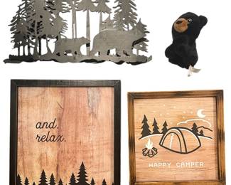 CampingOutdoor Theme Home Decor 