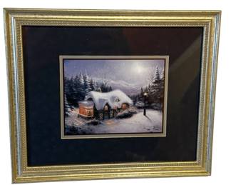 Silent Night by Thomas Kinkade Print 