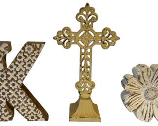 White Distressed Home Decor 