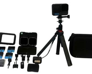 GoPro 10 Black Action Camera Bundle 