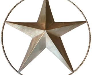 Large Metal Star Wall Decor 
