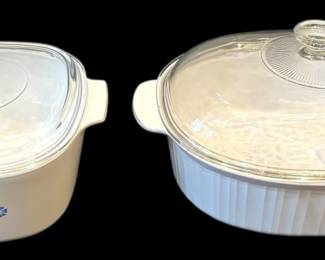 Vintage CorningWare Casserole Dishes 