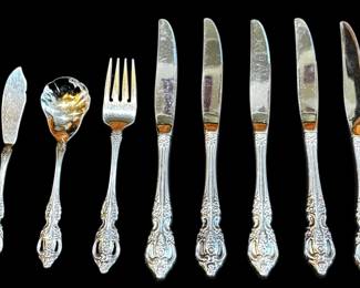 Vintage Oneida Ornate Flatware 