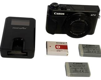Canon Power Shot G7 X Mark II Camera 