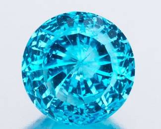 Unmounted 9.94 Ct Fancy French Rose Cut Swiss Blue Topaz 