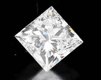 GIA Certified Princess Cut 1.11 Carat Diamond