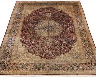 Tabriz Pure Silk Carpet 