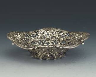 Gorham Renaissance Revival Style Sterling Reticulated Basket
