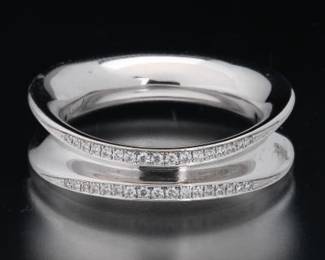 Chopard 18K Gold and Diamond Band 