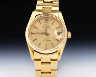 Tudor By Rolex Prince Oysterdate Automatic Wristwatch