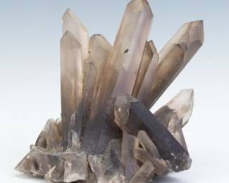 Smoky Quartz Crystal Cluster