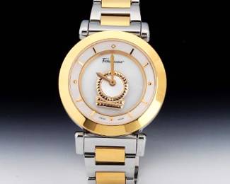 Salvatore Ferragamo Swiss Made Minuetto Watch, Boxes and Papers 