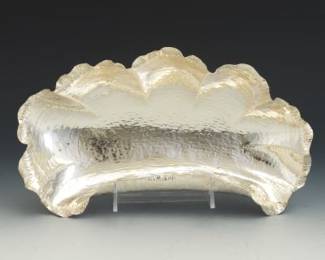 Italian .800 Silver Serving Bowl 