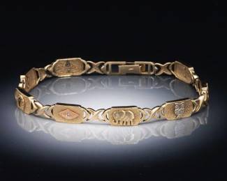 14K Gold Fanciful Bracelet