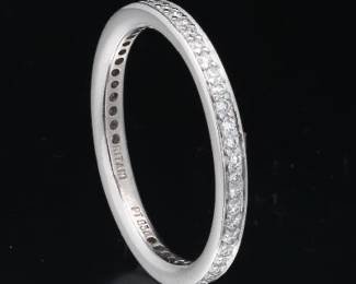 RITANI Platinum 950 and Diamond Eternity Band 