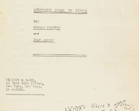 Casablanca and Everybody comes to Ricks Stage and Screenplays