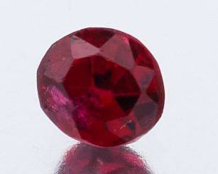 Unmounted 1.18 Ct Oval Cut Red Spinel 