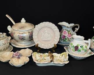 Unique Vintage Serving Pieces of Porcelain Including Ardalt, Norleans and More