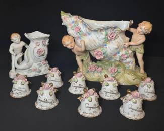 Exquisite Vintage Porcelain Andrea by Sadek Vase... Limited Edition... This is a Good Old One