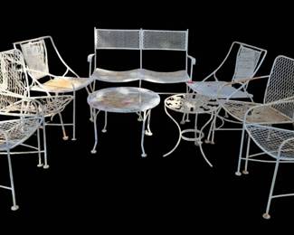 Vintage MCM Patio Set 9 Piece Made To Last