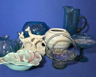 Jewel Tones Celadon Dreams A Collection of Vintage Green Glass