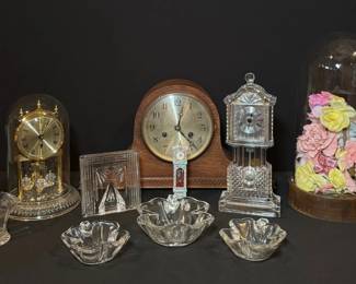 Elegant Collectible Timepieces Sparkling Glassware Collection
