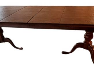 Cherry Wood Georgian Style Dining Table