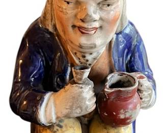 Antique English Staffordshire Toby Jug