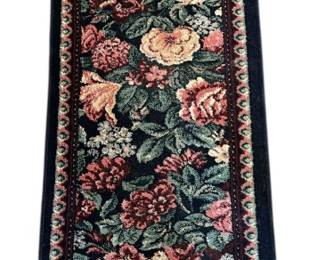 Floral Tapestry Design Runner Rug