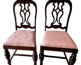 Antique ChippendaleStyle Side Chairs