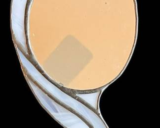 Stained Glass Style Horse Hand Mirror