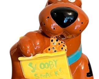 ScoobyDoo Scooby Snacks Ceramic Cookie Jar