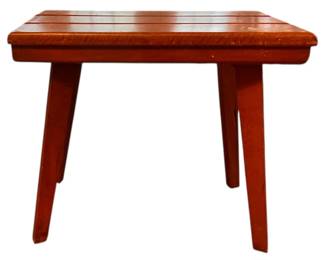 MidCentury Oak Side Table