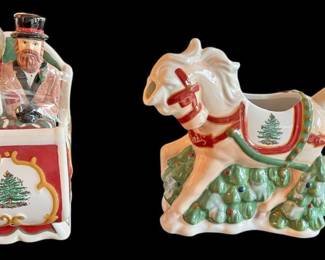 Spode Christmas Sugar Bowl Creamer