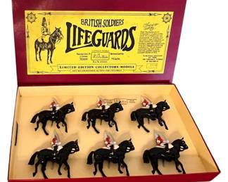 Britains Metal Model Lifeguards Set
