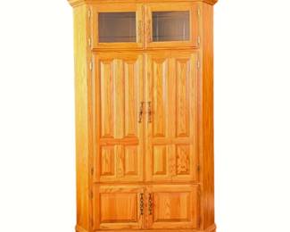 Corner Entertainment Cabinet