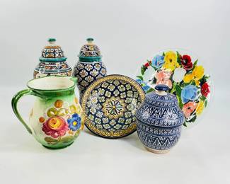 Moorish Style Pottery