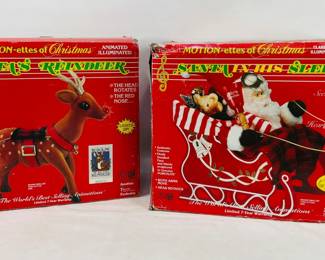 Motion‑ettes Of Christmas Display Figures