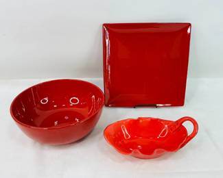 Red “Helefavolose” & Noble Excellence Candy Apple Serveware