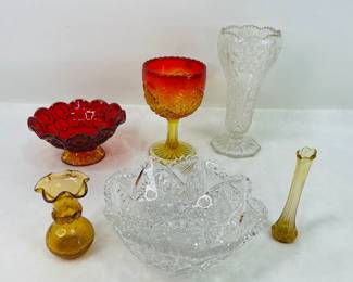 Kanawha & American Brilliant Period Cut Glass