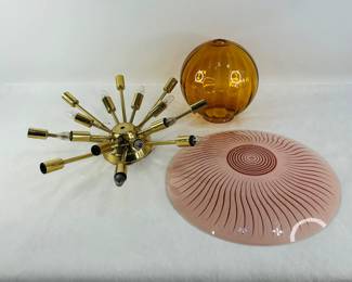 Sputnik Satellite Inspired Chandelier