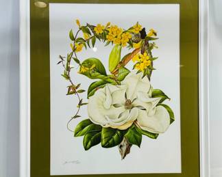 White Magnolia By Jeanne Holgate (1974)