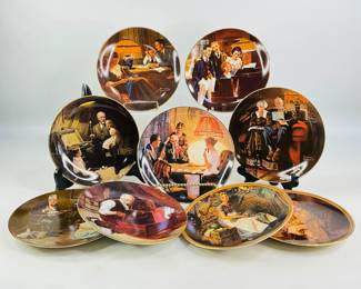Norman Rockwell Plates