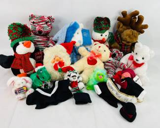 Christmas-Themed Stuffed Animals