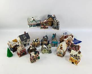 Miniature Village Houses