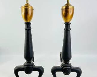 Federal-Style Andirons