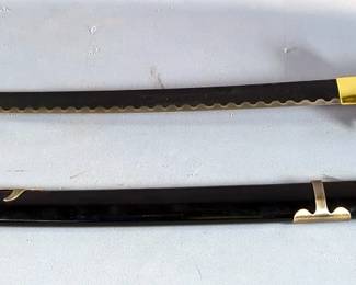 Katana Sword, 27.75" Blade, In Scabbard