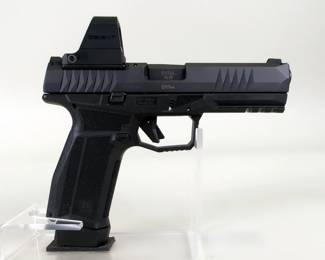 AREX / Slovenia / Global Ordnance Delta L 9x19 Pistol SN# G11744 Gen 2, Osight Red Dot Sight With Box, Paperwork, Backstraps, And More, In Hard Case