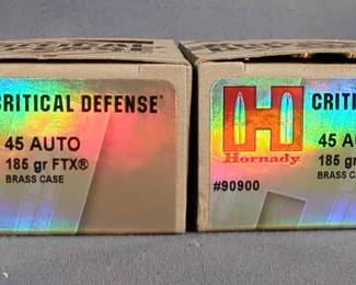 MC, Federal, Hornady, And Sig Sauer .45 Auto Ammo, Approx 150 Rds